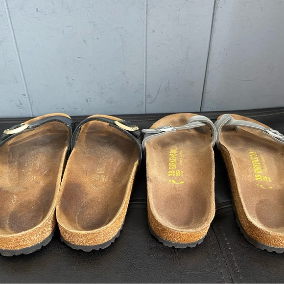 Lot 2 Birkenstock Madrid & Piazza Sandal Sz 39/8 Women’s - Picture 10 of 10